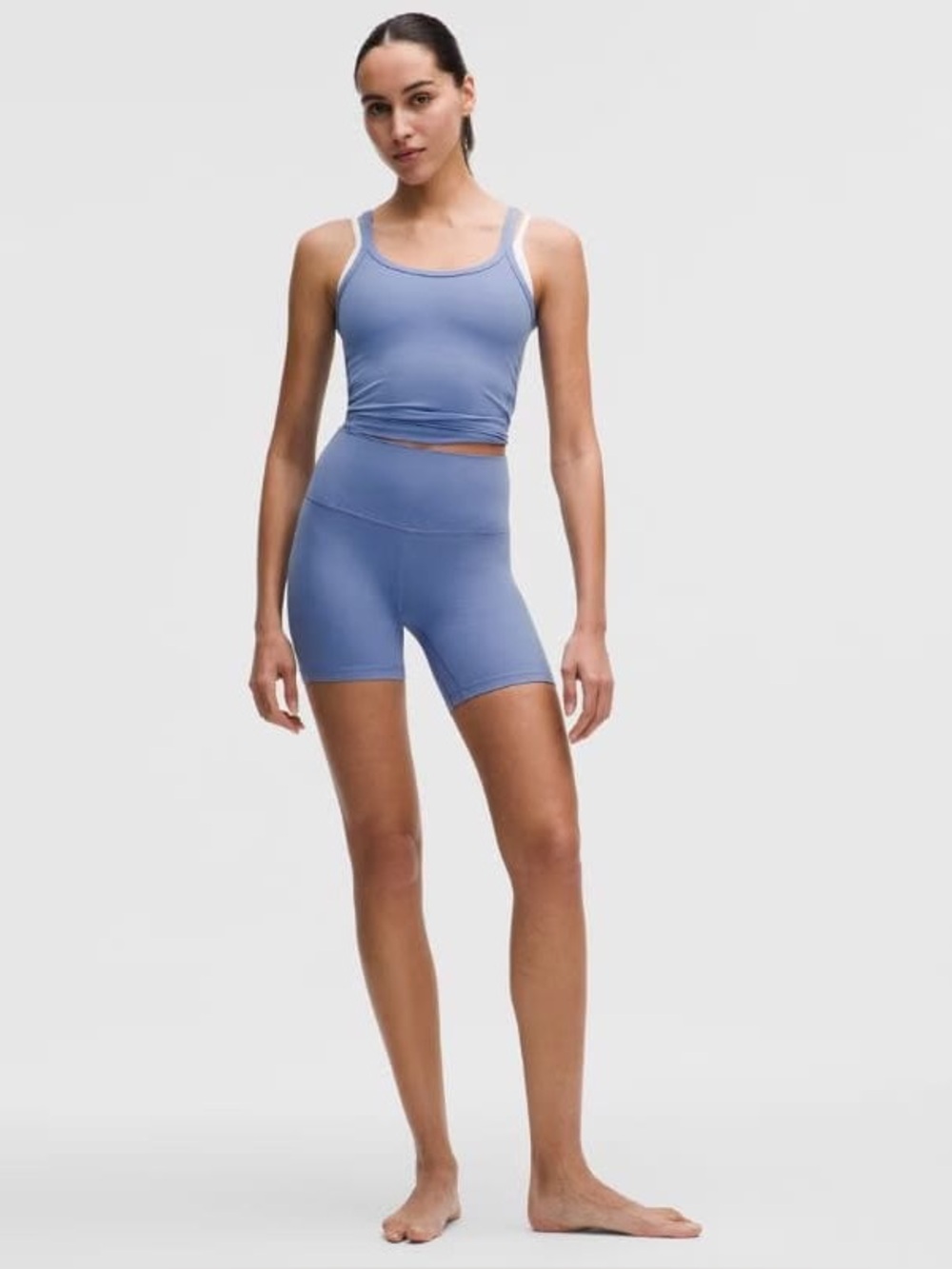 Lululemon No Line Align Shorts 6” - Prep Blue